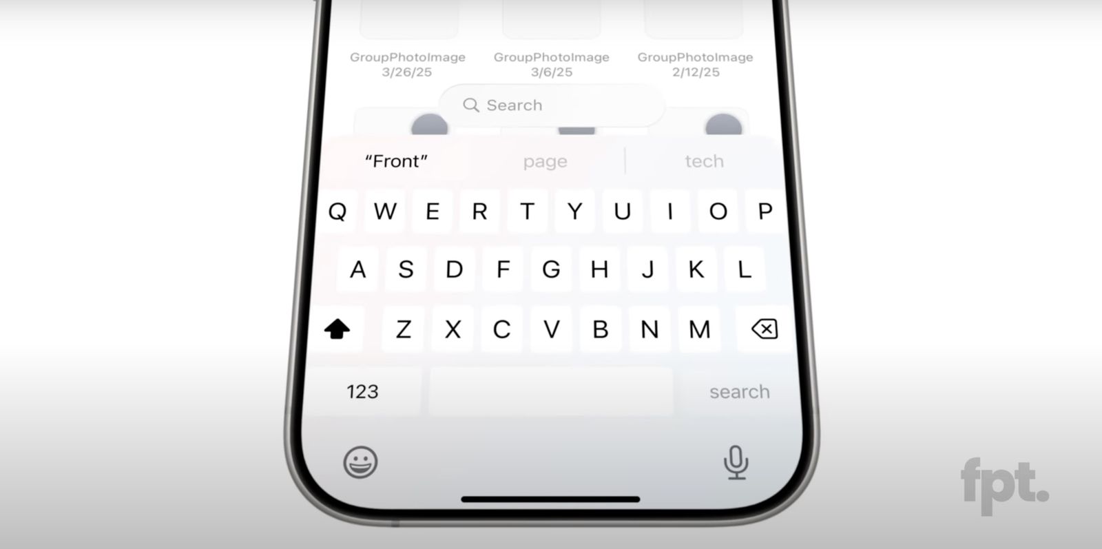 iOS 19-tastatur iOS 19-tastatur